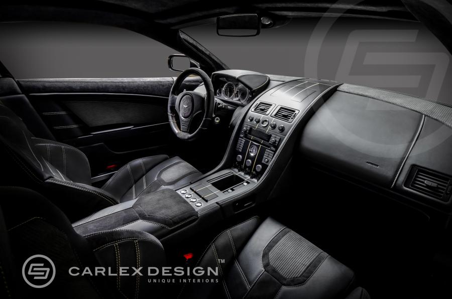 Интерьер Aston Martin DB9 by Carlex Design 2014 года  (фото 4 из 8)